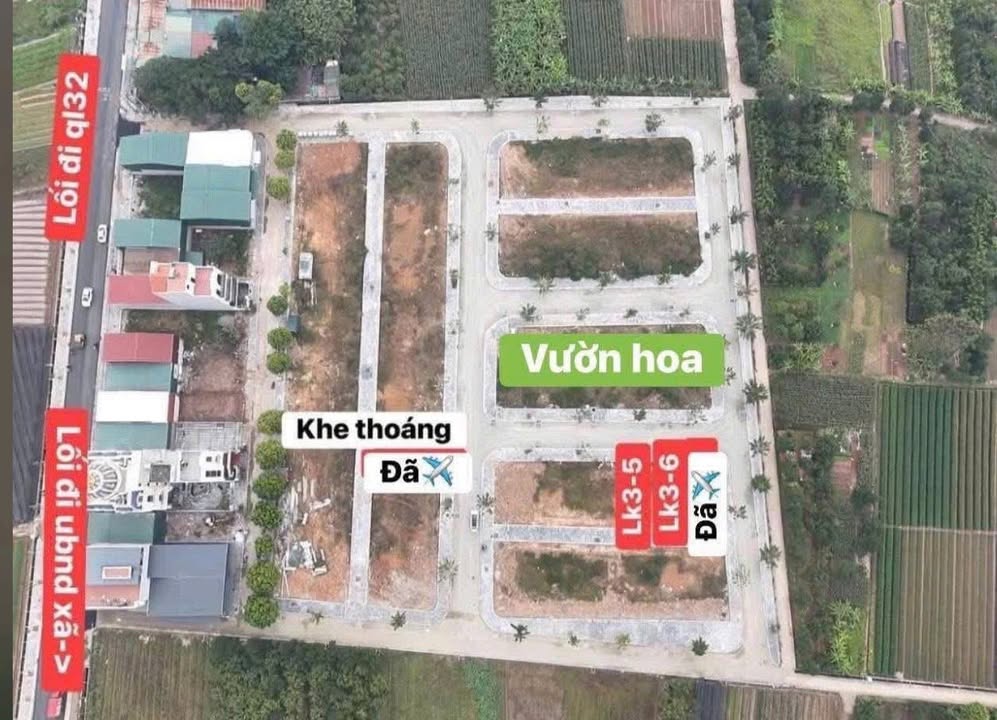 Bán Đất 96m² Phúc Thọ - View Vườn Hoa, Giá Tốt 6 Tỷ