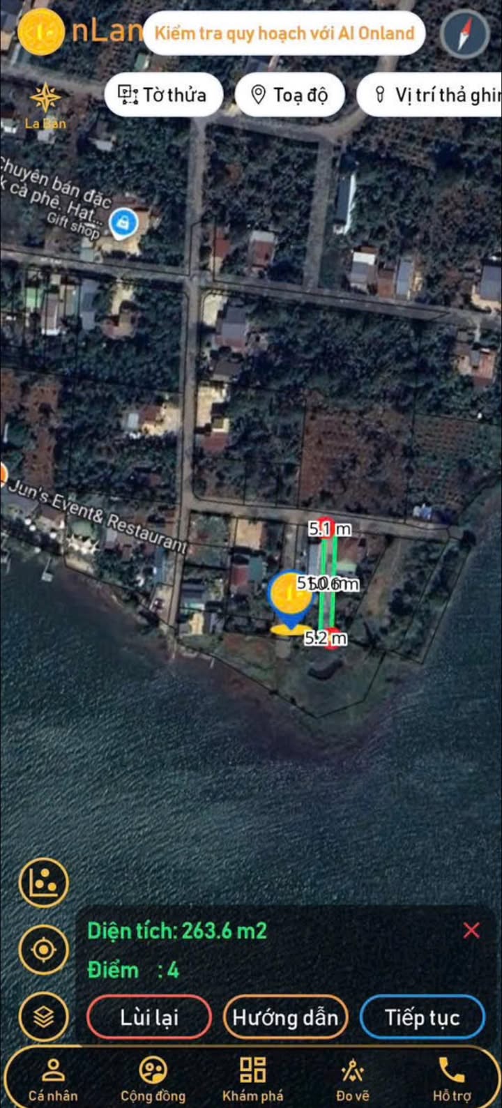 Đất nền 260m² Hòa Thắng, BMT - Sổ đỏ thổ cư, giáp hồ Ea Kao