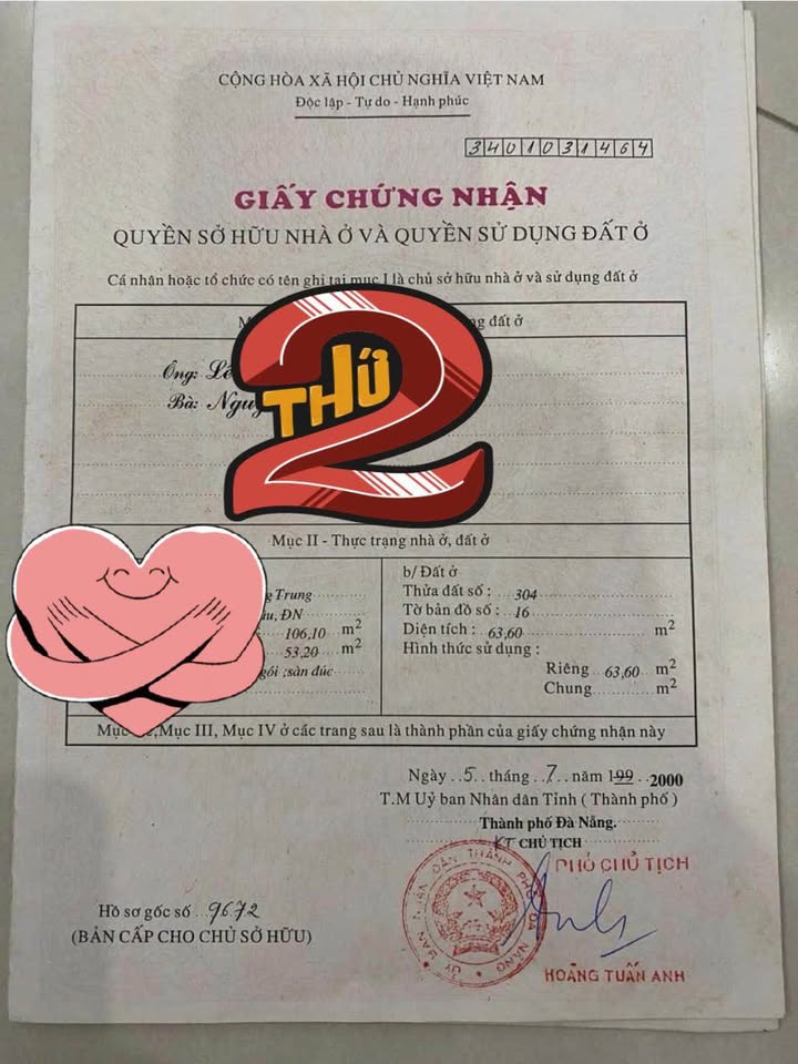 Nhà Mặt Tiền Quang Trung, Đà Nẵng - 106m², Kinh Doanh Đỉnh, 4.5 Tỷ