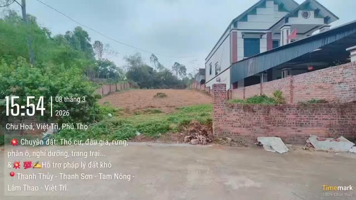 Đất Vườn 740m² Sổ Đỏ Gần Đền Hùng, Việt Trì - Cơ Hội Đầu Tư Sinh Lời