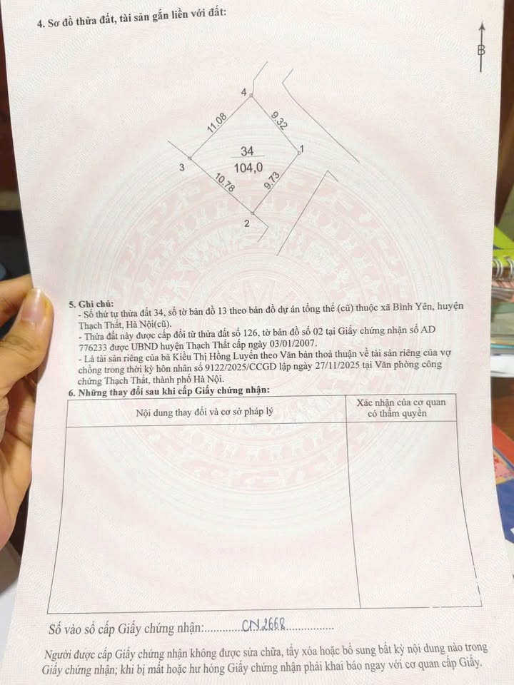 Đất Lô Góc 100m² Full Thổ Cư Yên Mỹ, Hưng Yên - Sẵn Nhà Cấp 4, Ô Tô Tới Đất