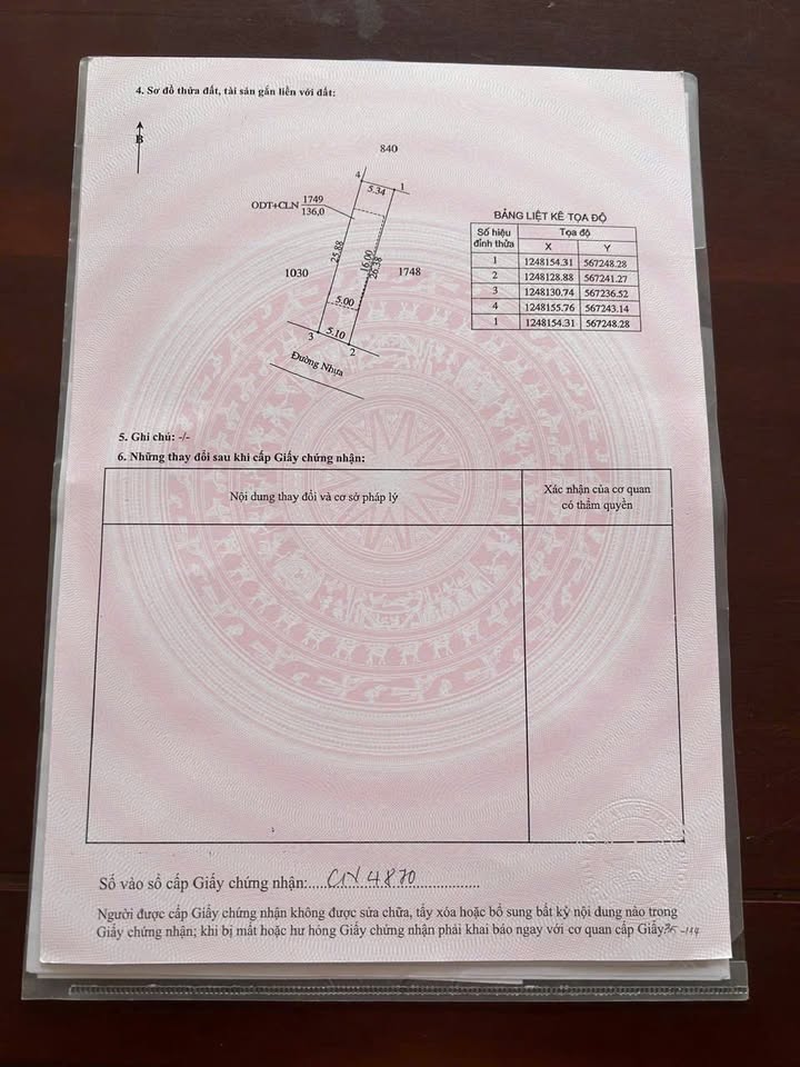 Bán Đất Hẻm 229 Hùng Vương Dầu Tiếng 130m² - Giá Tốt