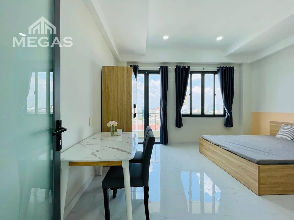 Căn hộ Studio Ngã tư Bốn Xã Tân Phú - Giờ giấc tự do, full nội thất