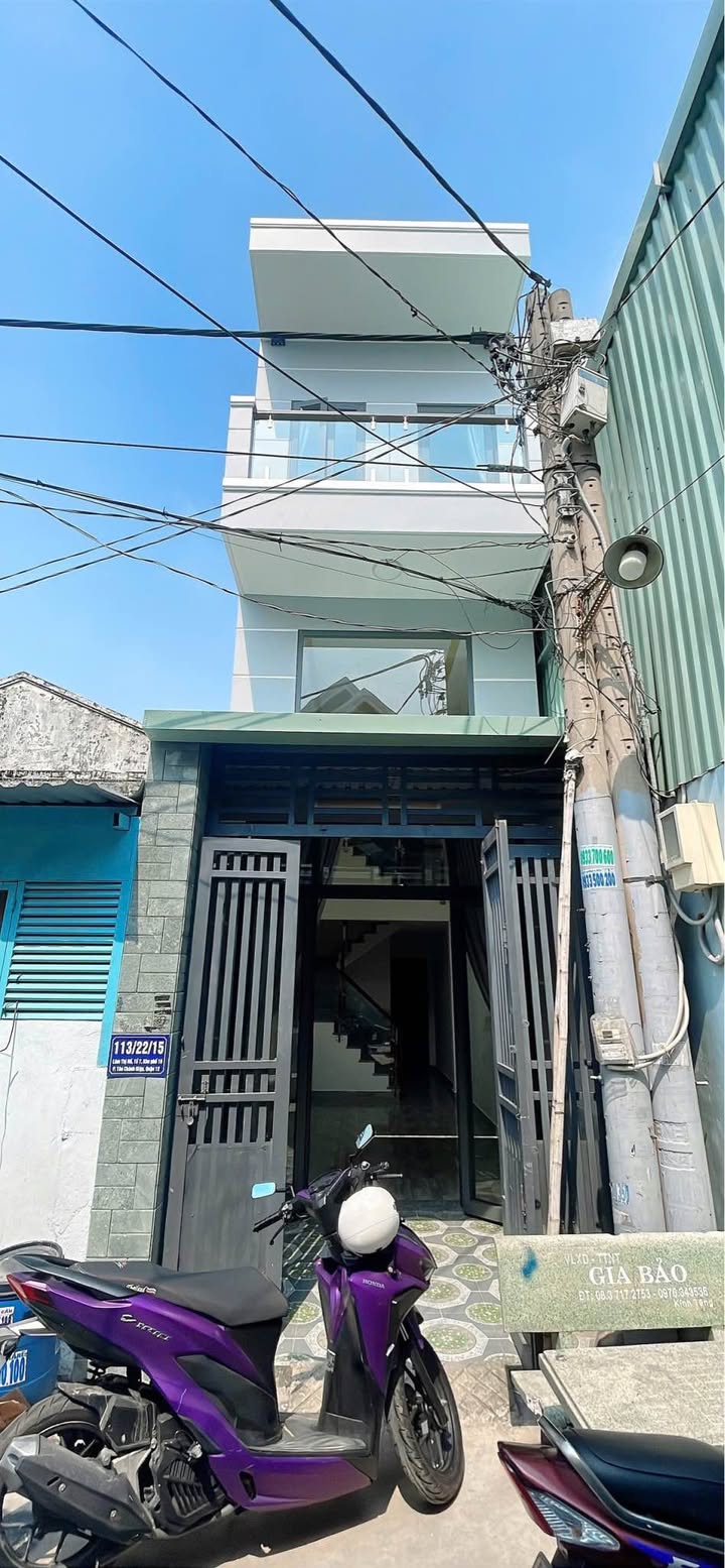 Nhà riêng Lâm Thị Hố Quận 12 45m² - Ô tô vào tận nhà!