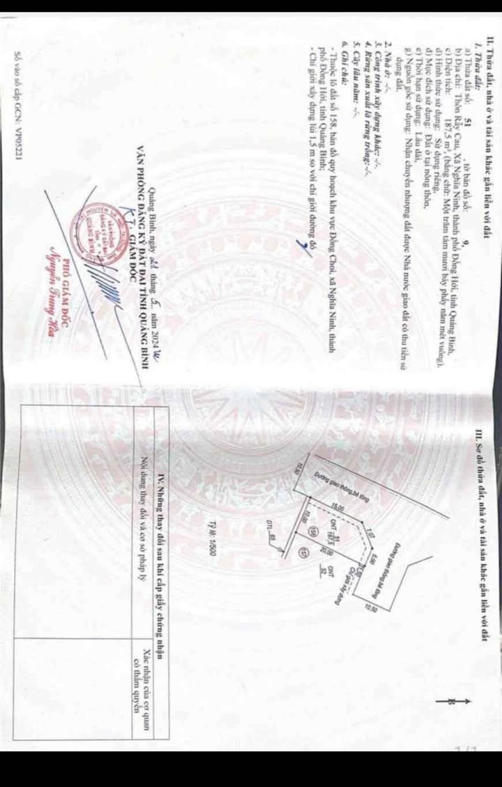 Đất nền Dự án Đồng Choi 200m² chỉ 1.2 tỷ - 2 mặt tiền, tiềm năng tăng giá