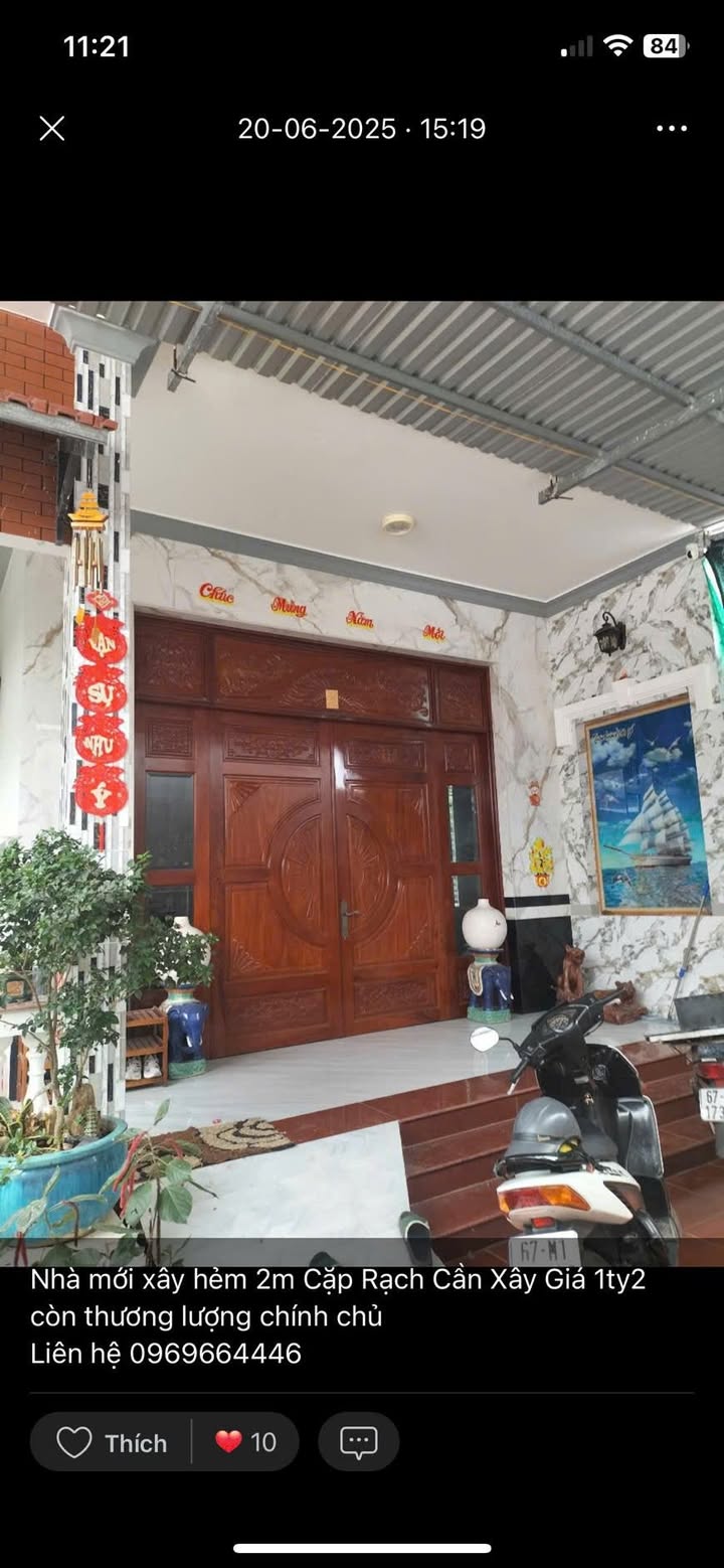 Nhà cấp 4 Bình Đức Long Xuyên 97m² 1 tỷ - Sẵn sàng ở ngay