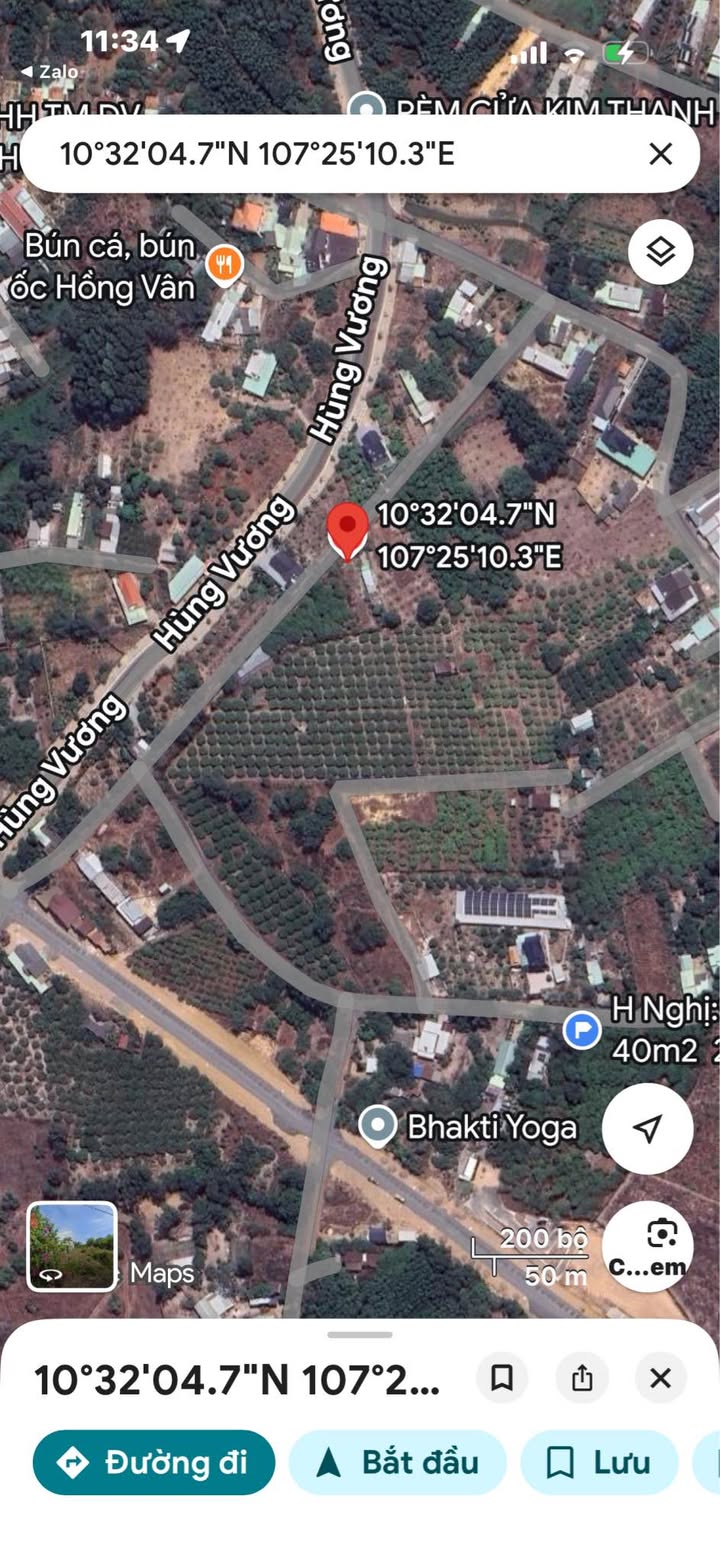 Đất nền Thị trấn Phước Bửu 480m² - Tiềm năng tăng giá vượt trội!