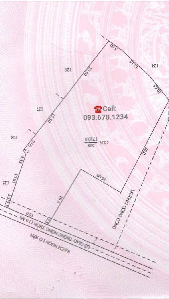 Đất vườn Phong Điền Cần Thơ 1710m² - Tiềm năng tăng giá vượt trội!