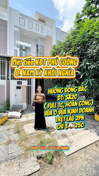 Nhà phố Rạch Giá 100m² - Mặt tiền kinh doanh đắc địa!