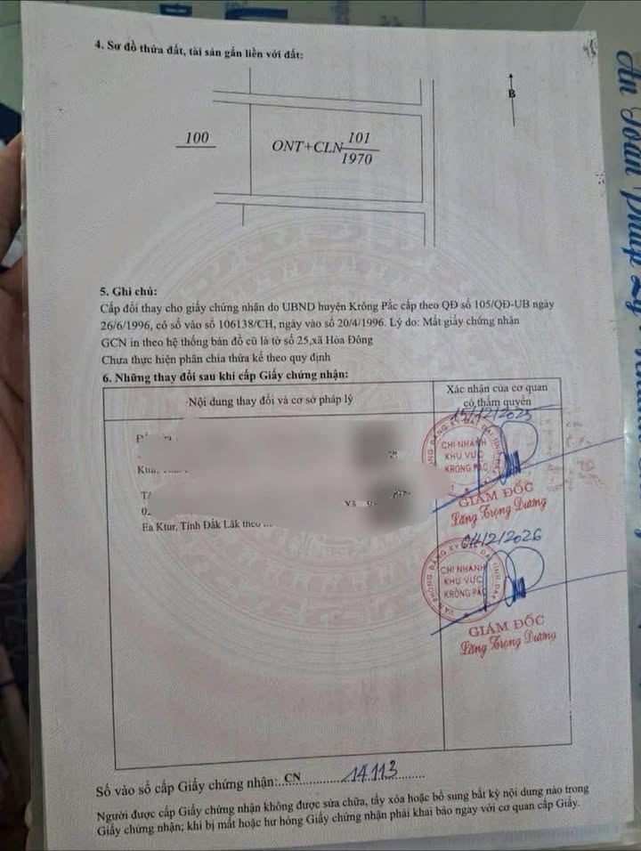 Đất nền Xã Ea Kuêh 1900m² - Sổ đỏ chính chủ, 3 mặt tiền ô tô!