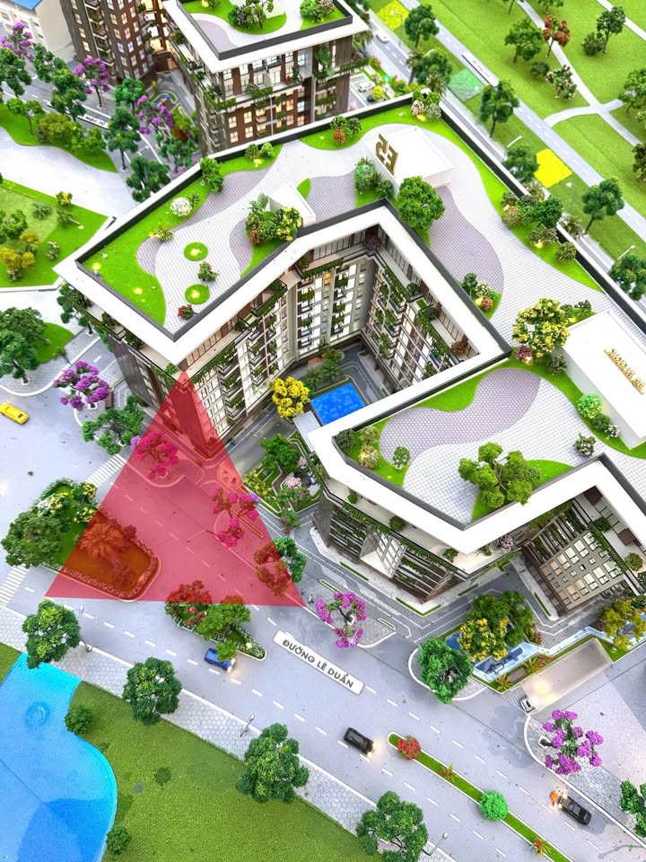 Penthouse EcoRiverside Hải Dương 257.5m² - Căn góc view triệu đô