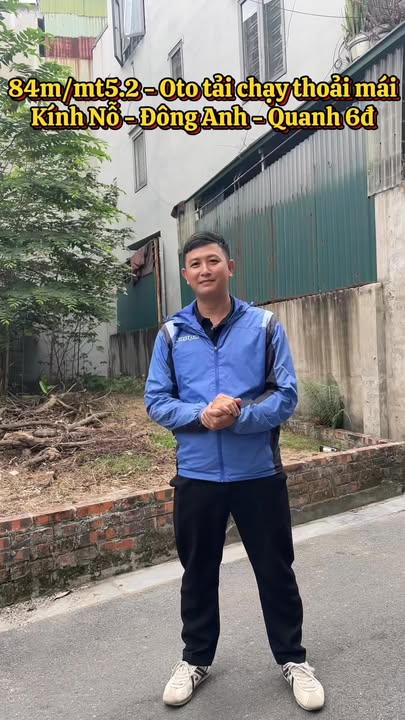 Đất nền Kính Nỗ, Đông Anh 84m² - Đường to ô tô thoải mái!