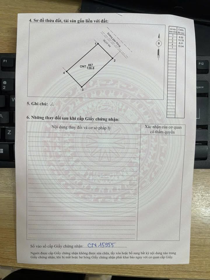 Đất nền Cẩm Khê, Phú Thọ - 120m² sổ hồng sẵn, giá chỉ hơn 499 triệu