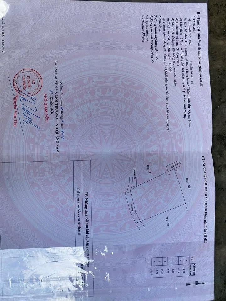 Đất nền Duy Xuyên 272m² 69 triệu - Sổ đỏ chính chủ