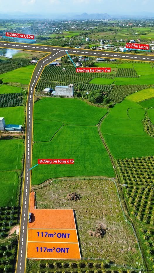 Đất Thổ Cư Hàm Liêm, Bình Thuận - 235m², Sổ Hồng Riêng, Giá Đầu Tư 470 Triệu