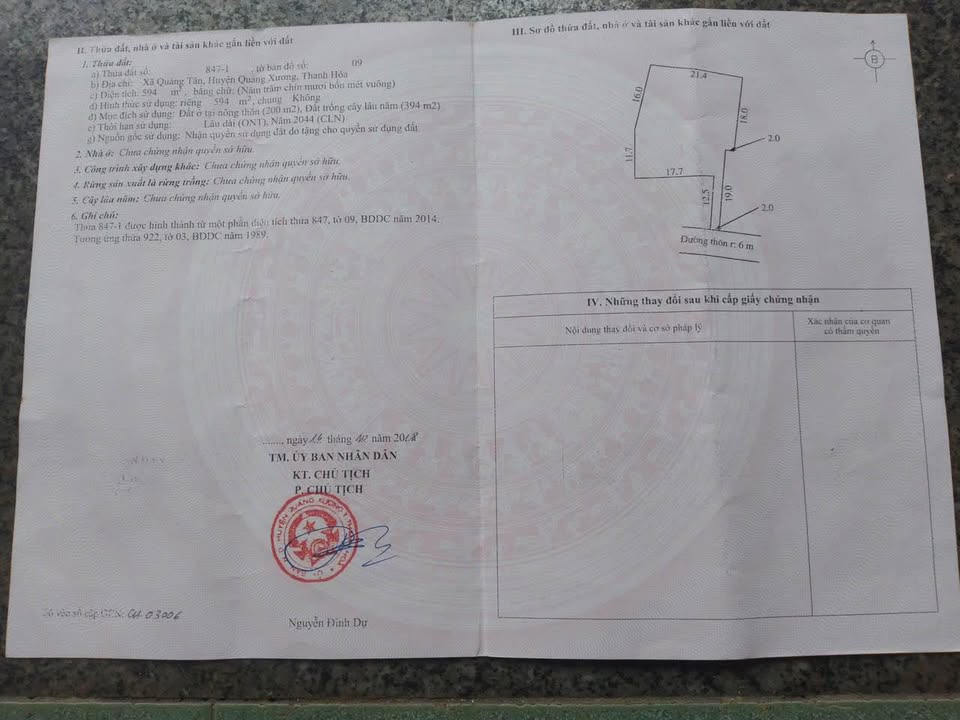 Đất Vàng Kim Sơn 600m² Tặng Nhà Cấp 4 - Sổ Riêng, Gần QL1A