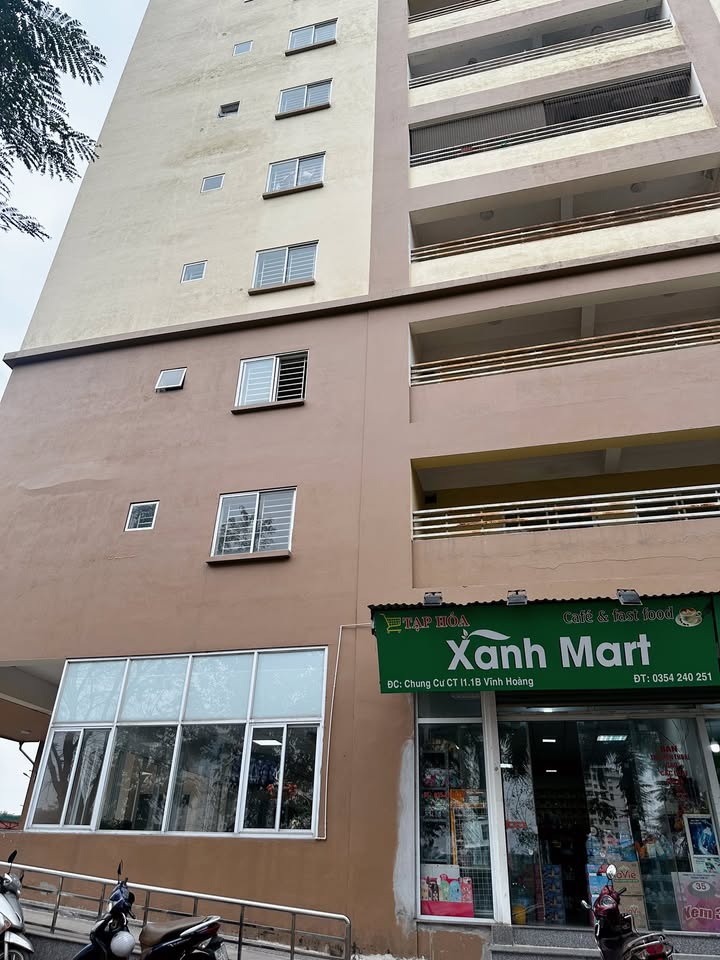 Căn hộ CT1B Vĩnh Hoàng Ba Đình 75m² 9 triệu - Bàn giao ngay