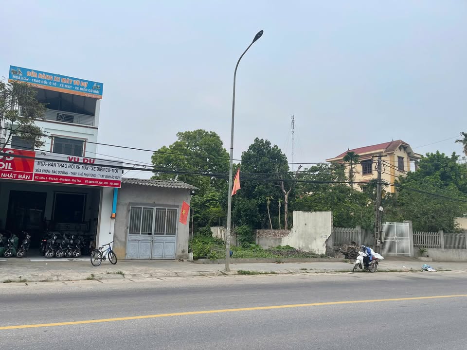 Bán đất MT Quốc lộ 2, Phú Thọ - 269m² thổ cư, kinh doanh sầm uất