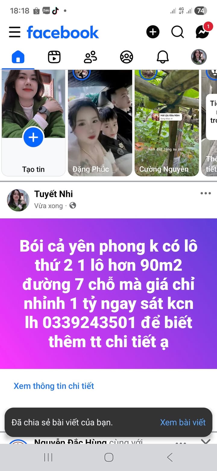 Đất Nền Từ Sơn, Bắc Ninh 90m² - Sổ Đỏ Sẵn Sàng, Giá Chỉ 1 Tỷ