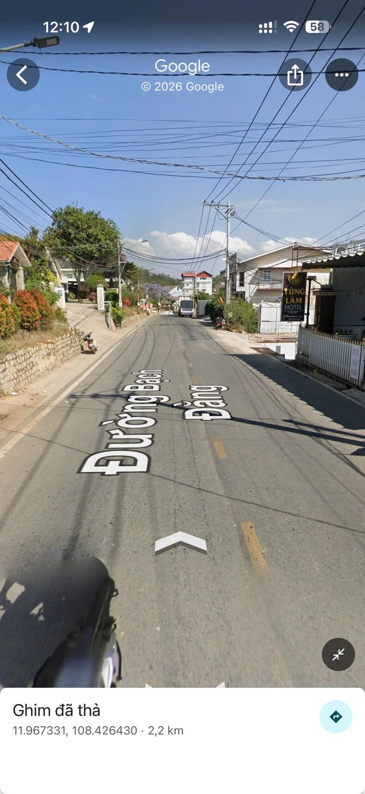 Bán Đất Mặt Tiền Bạch Đằng Đà Lạt 323m² - Hướng Bắc - Sẵn Sổ Đỏ