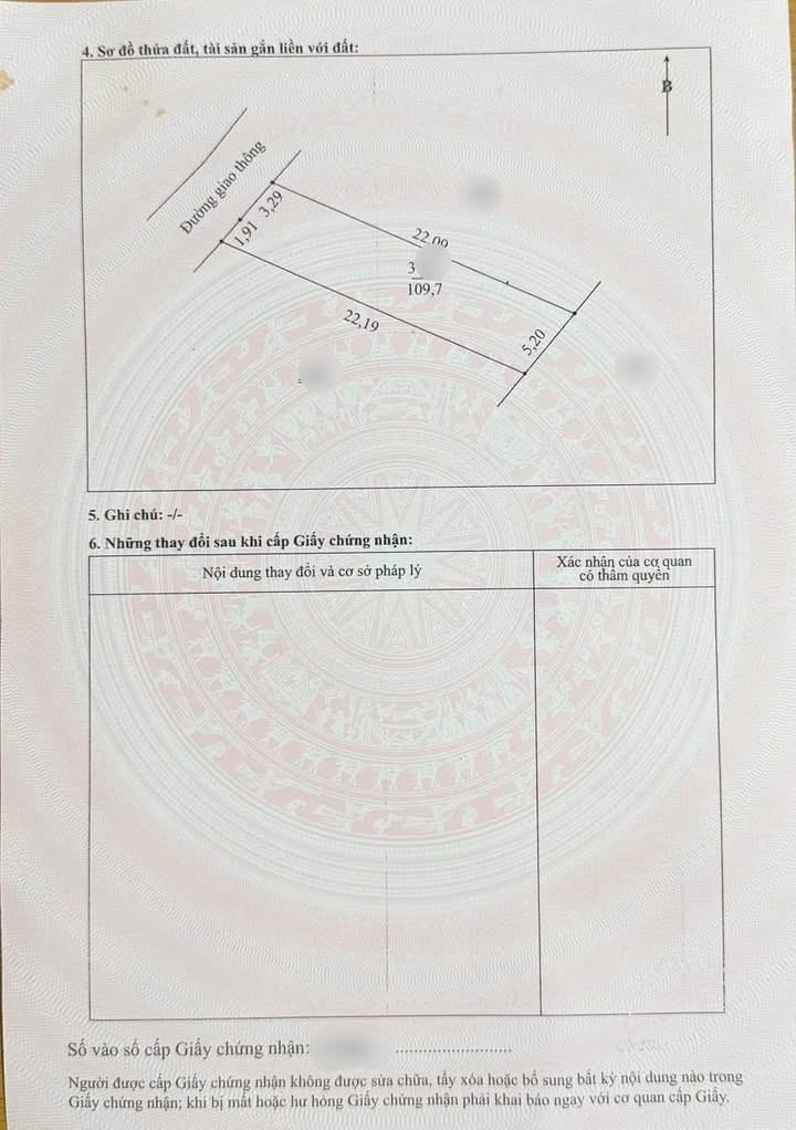 Đất nền Thịnh Đức, Thái Nguyên 109m² - Sổ đỏ chính chủ