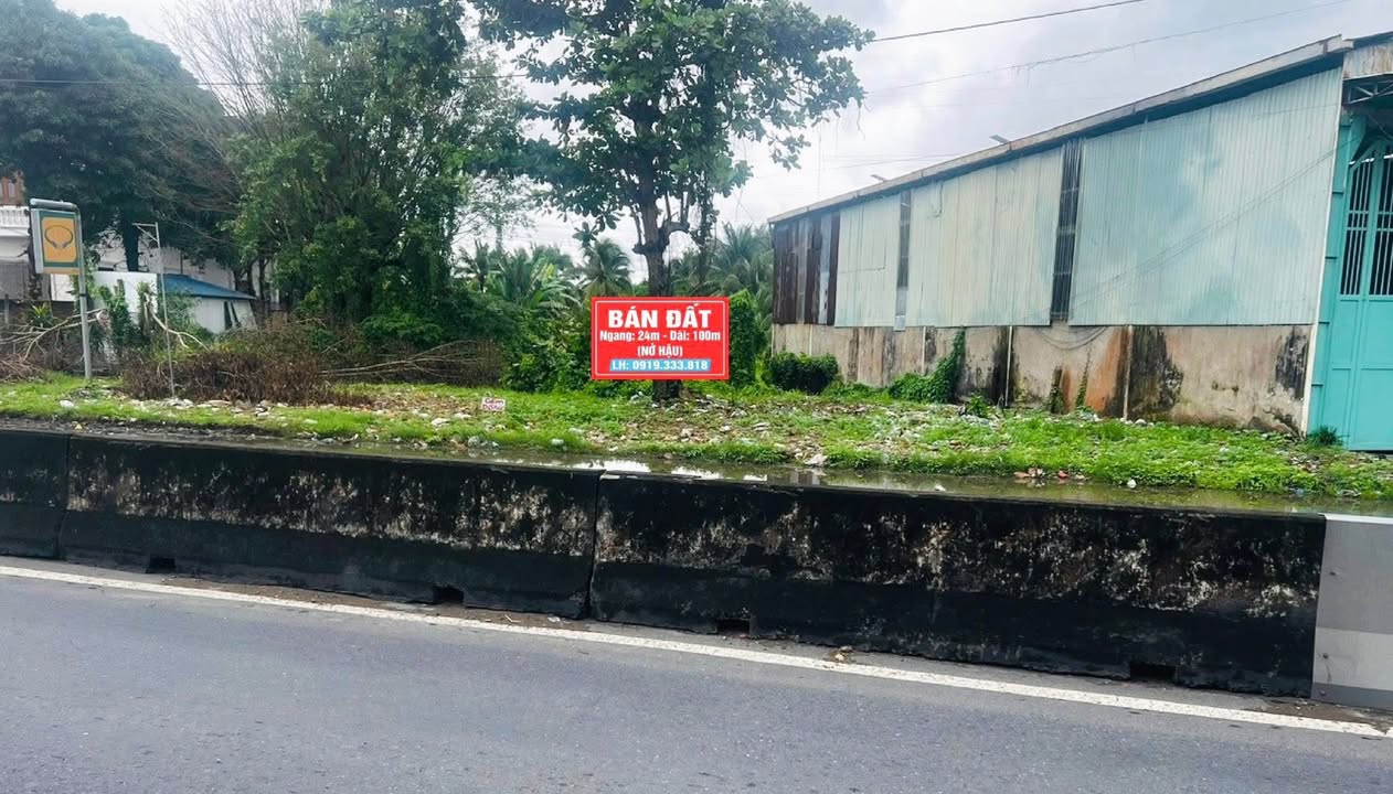 Đất nền Cái Bè 2400m² - Mặt tiền QL1A, Sổ đỏ chính chủ