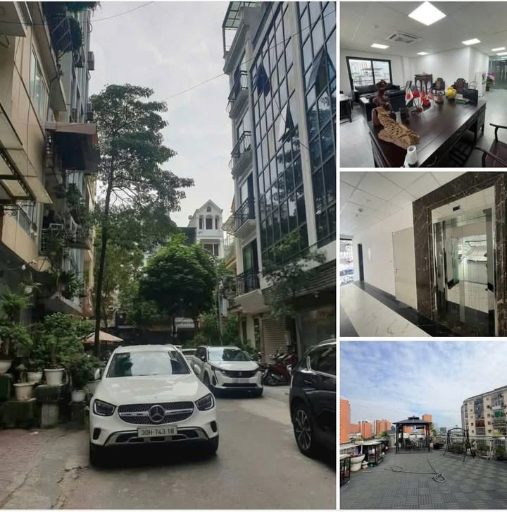 Nhà 7 tầng Ngõ 106 Hoàng Quốc Việt 29.5 tỷ - Ô tô vào tận nhà