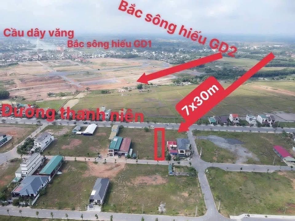 Nhà Mặt Tiền Đường Thanh Niên, Gio Linh - 210m² Kinh Doanh Đắc Lợi