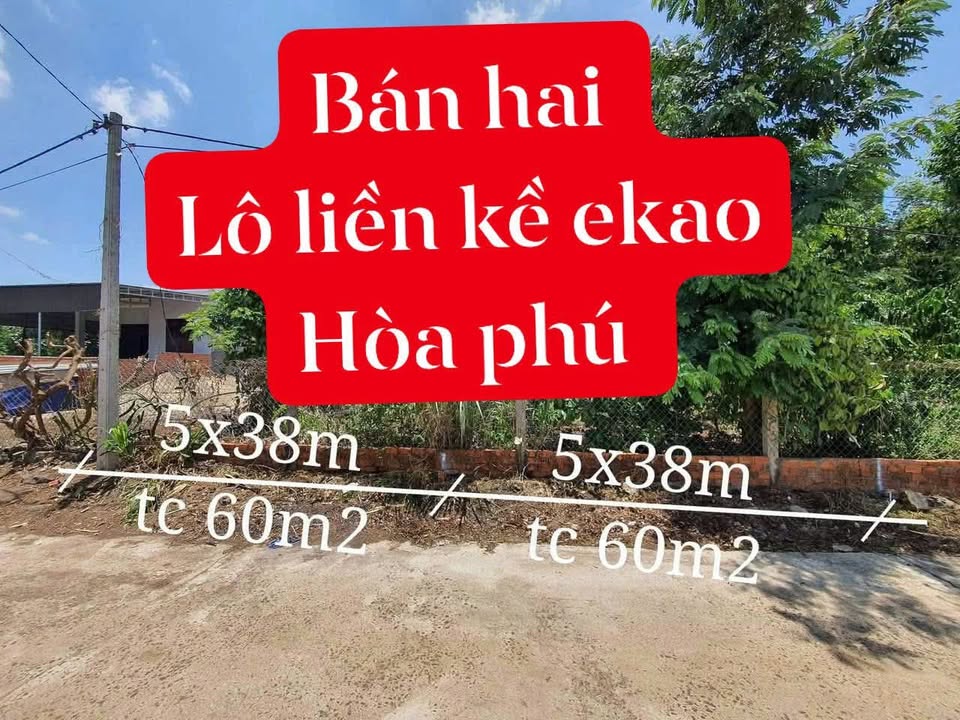 Đất nền Xã Hòa Phú BMT 190m² - Sổ đỏ chính chủ, Giá chỉ 700 Triệu!