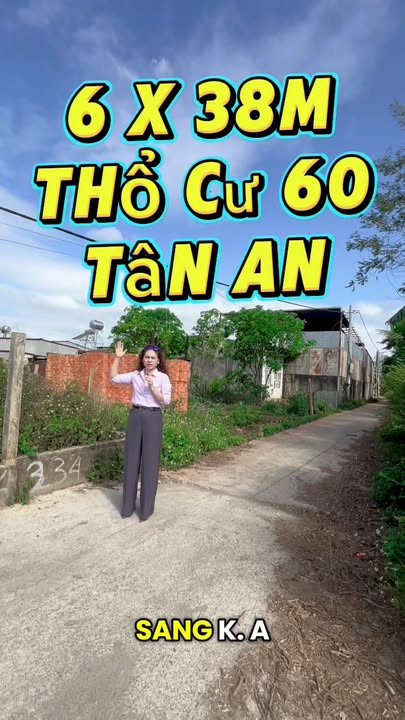 Đất nền Phường Tân An, Buôn Ma Thuột 228m² - Sổ đỏ chính chủ
