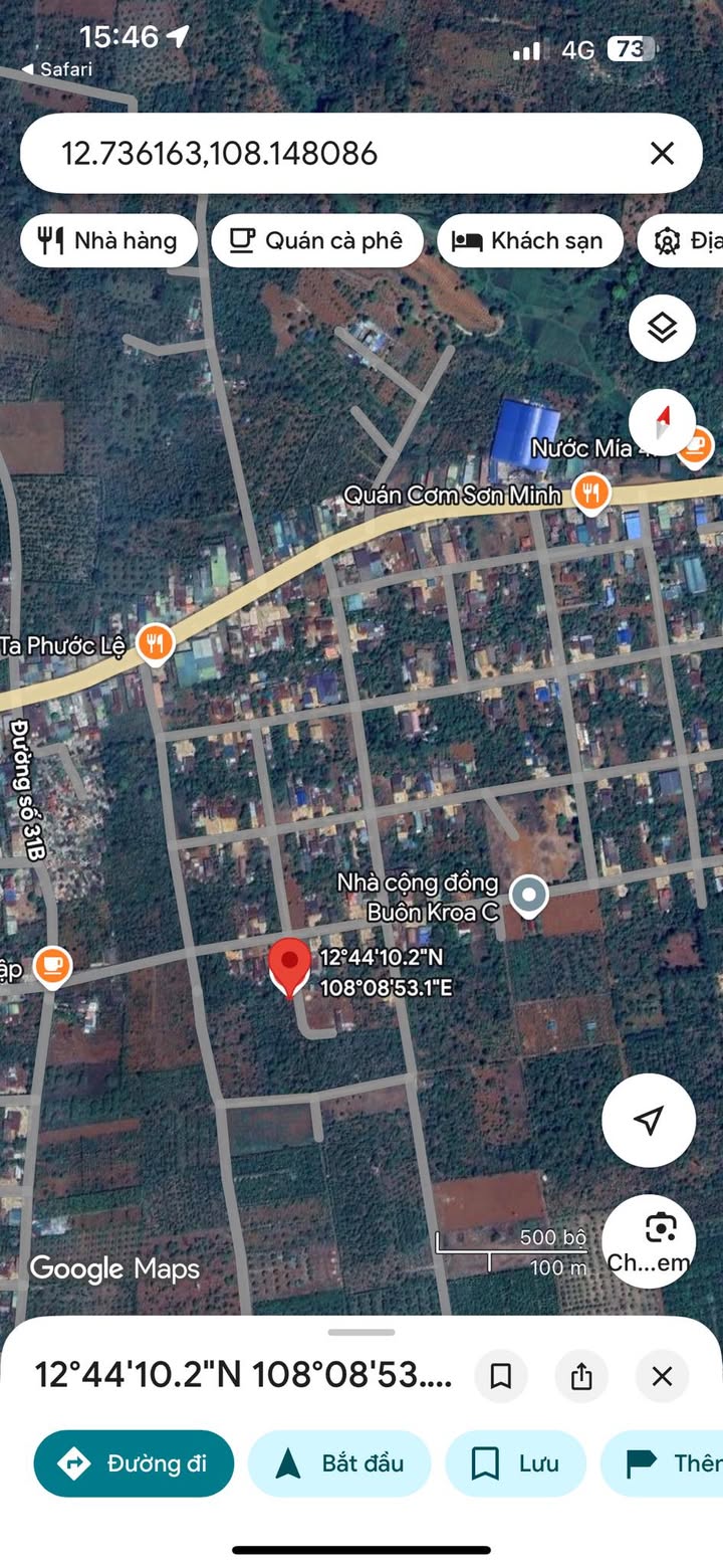 Đất nền Ea H'Leo, Đắk Lắk - 115m² thổ cư, giá chỉ 515 triệu/lô