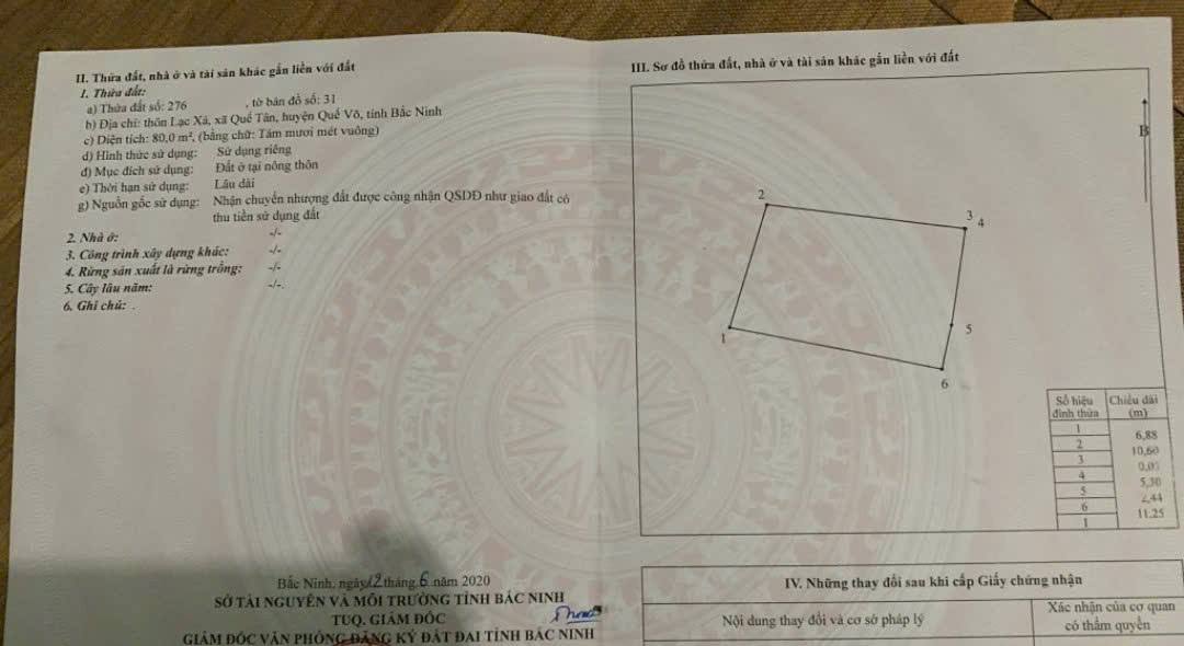 Đất Lô Góc Kinh Doanh 80m² Lạc Xá, Bắc Ninh - Giá 3 Tỷ