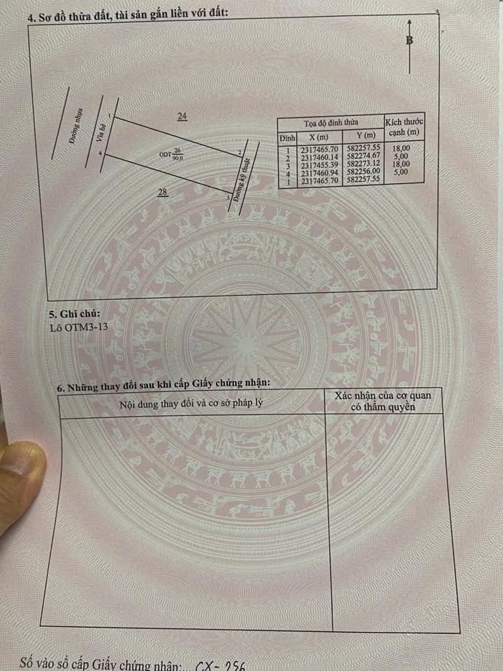 Đất nền Nam Việt Hòa 90m² giá 3,1 tỷ - Sổ đỏ chính chủ