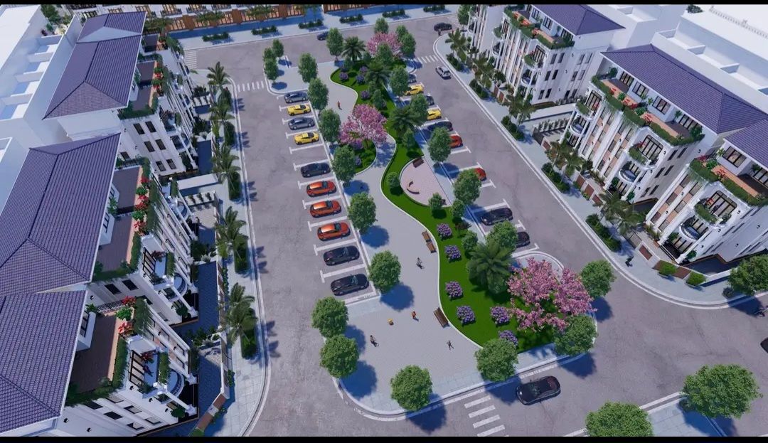 Nhà 5 tầng xây thô 90m² hướng Đông - Gần chợ, trường học Tiền Phong, Thái Bình