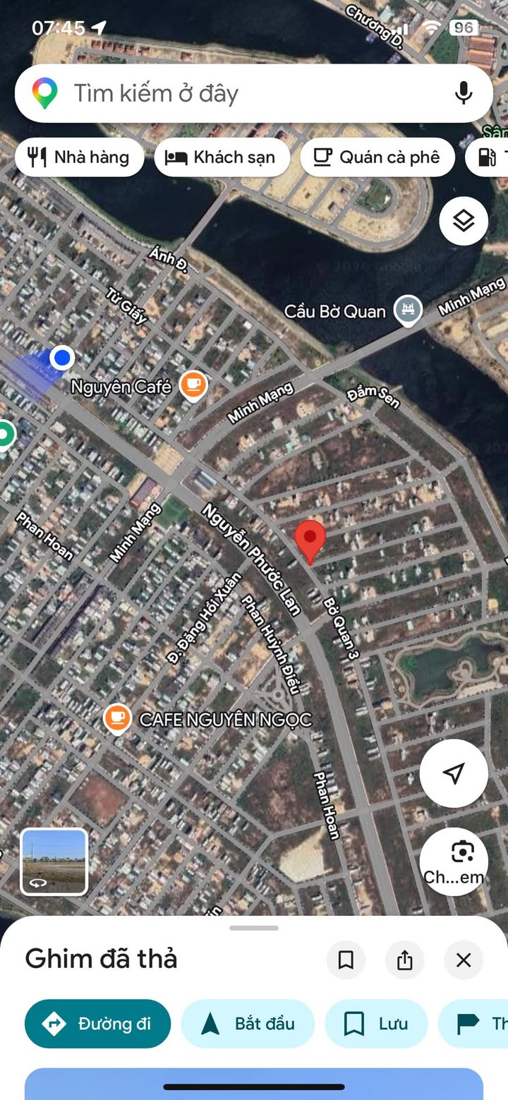 Đất nền Bờ Quan 3 Hòa Xuân 181m² giá 12.x tỷ - Sổ đỏ chính chủ