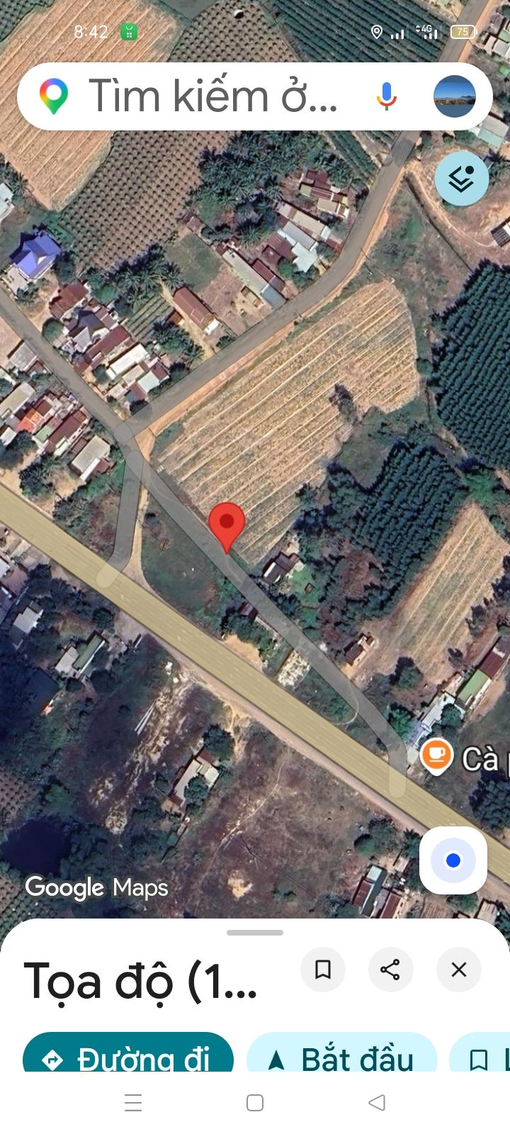 Đất nền QL1A Tân Đức Hàm Tân 8.4k m² - Đường to ô tô