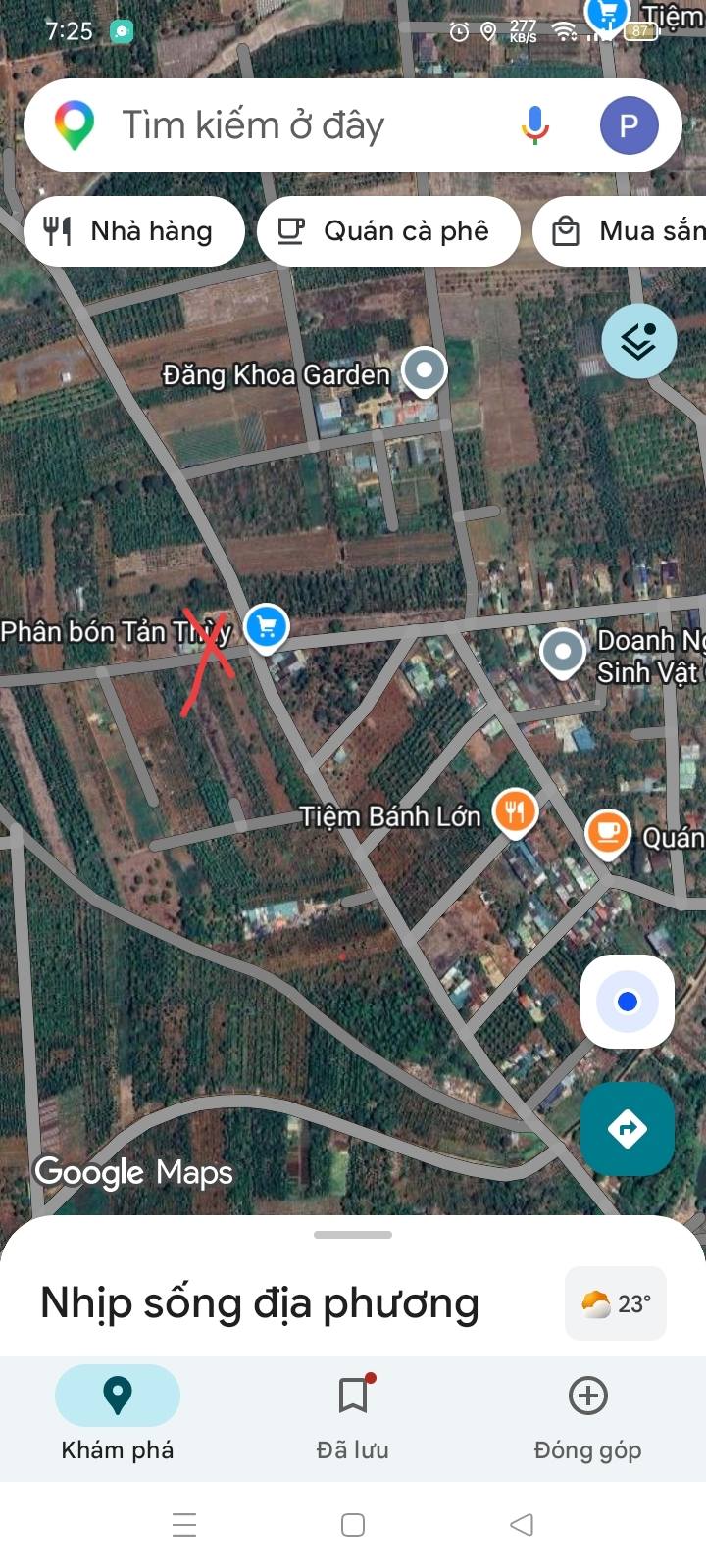 Đất nền Khánh Xuân Đông Hòa 7200m² - Pháp lý rõ ràng