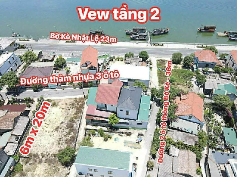 Đất nền Bờ kè Nhật Lệ 120m² - Tiềm năng tăng giá!