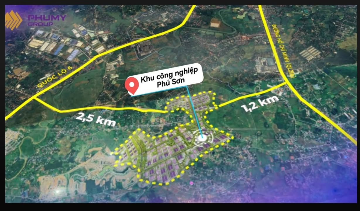 Đất nền Nhuận Trạch 2.300m² sát KCN Phú Sơn - Sổ đỏ chính chủ