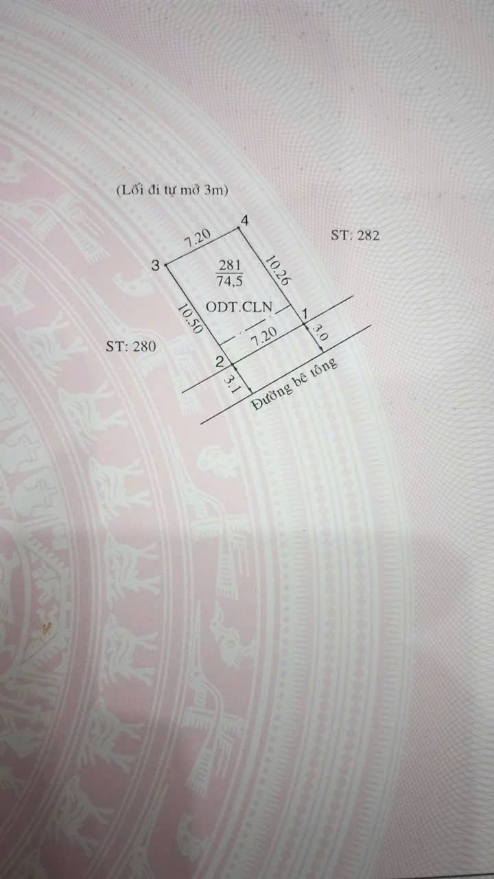 Đất Nền P. Hiệp An, Thủ Dầu Một - 74.5m² - Sổ Hồng Thổ Cư - Giá 1.69 Tỷ