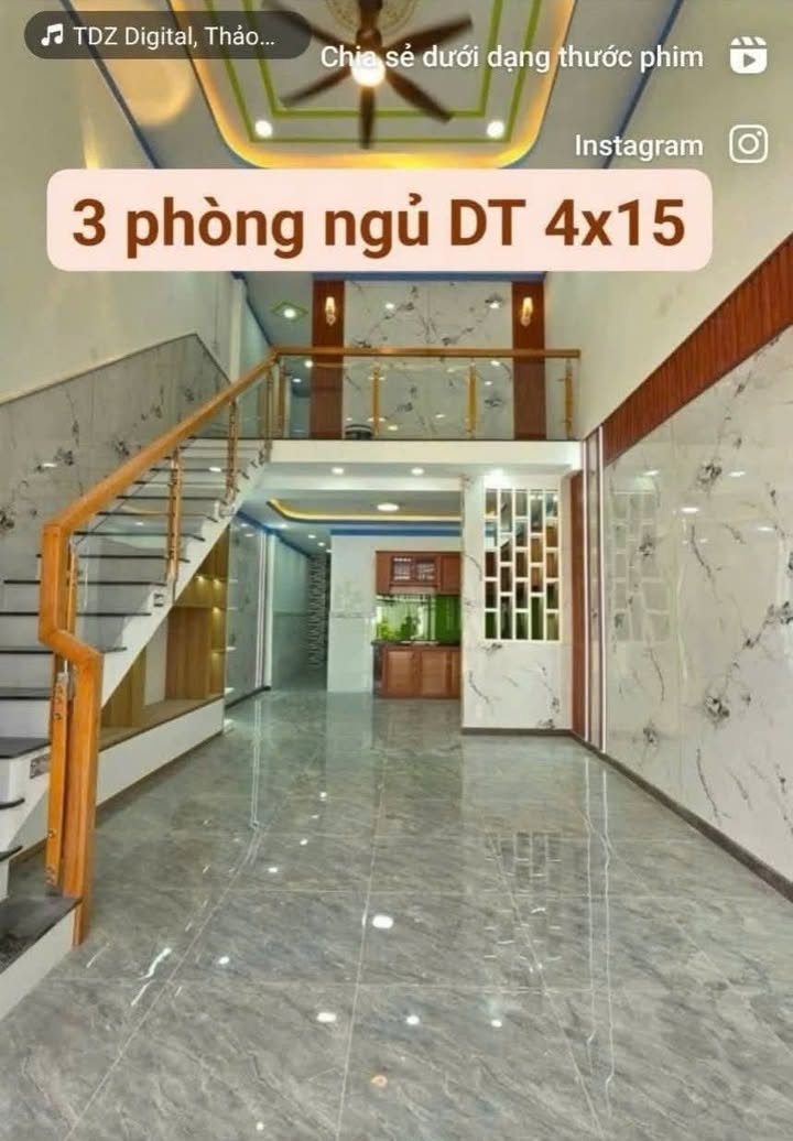 Nhà 60m² Tân Phước Khánh - 3PN, Sân 7 Xe, Giá 1.25 Tỷ