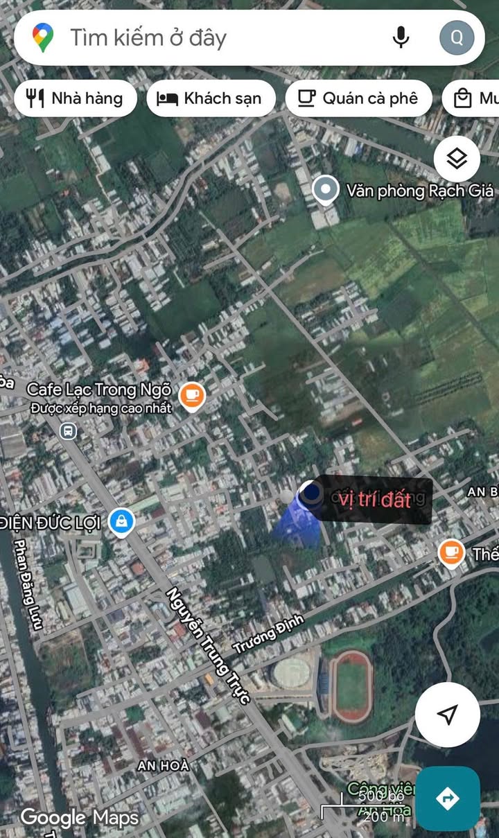 Đất Vườn Lô Góc Rạch Giá 416m² - Sổ Đỏ Thổ Cư, Giá 2.1 Tỷ