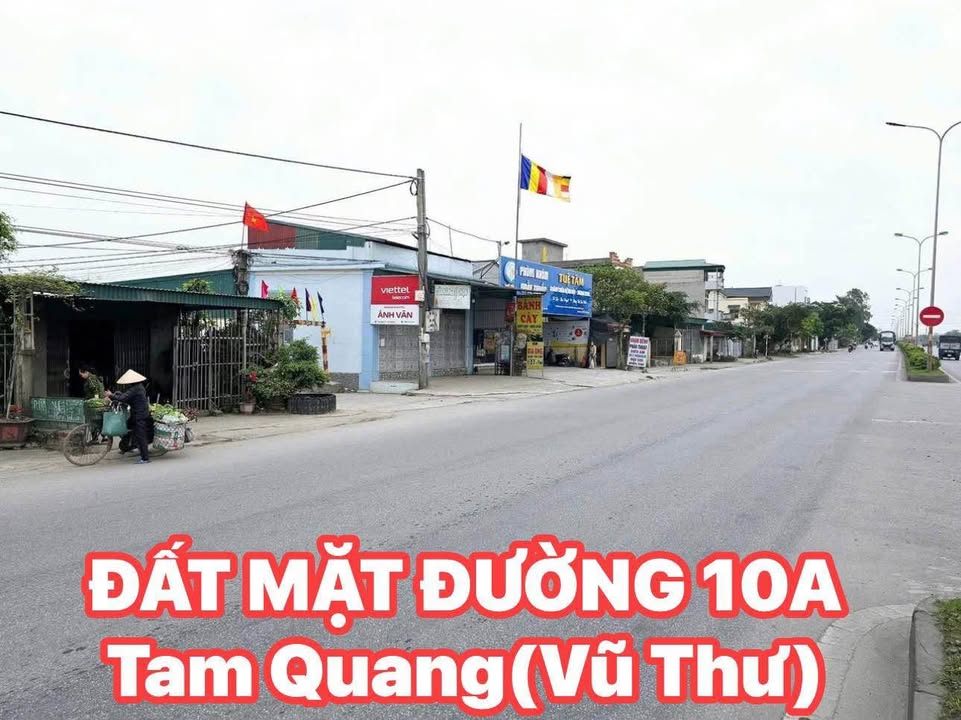 Đất nền mặt QL10A, Vũ Thư 92m² - Kinh doanh/An cư lý tưởng