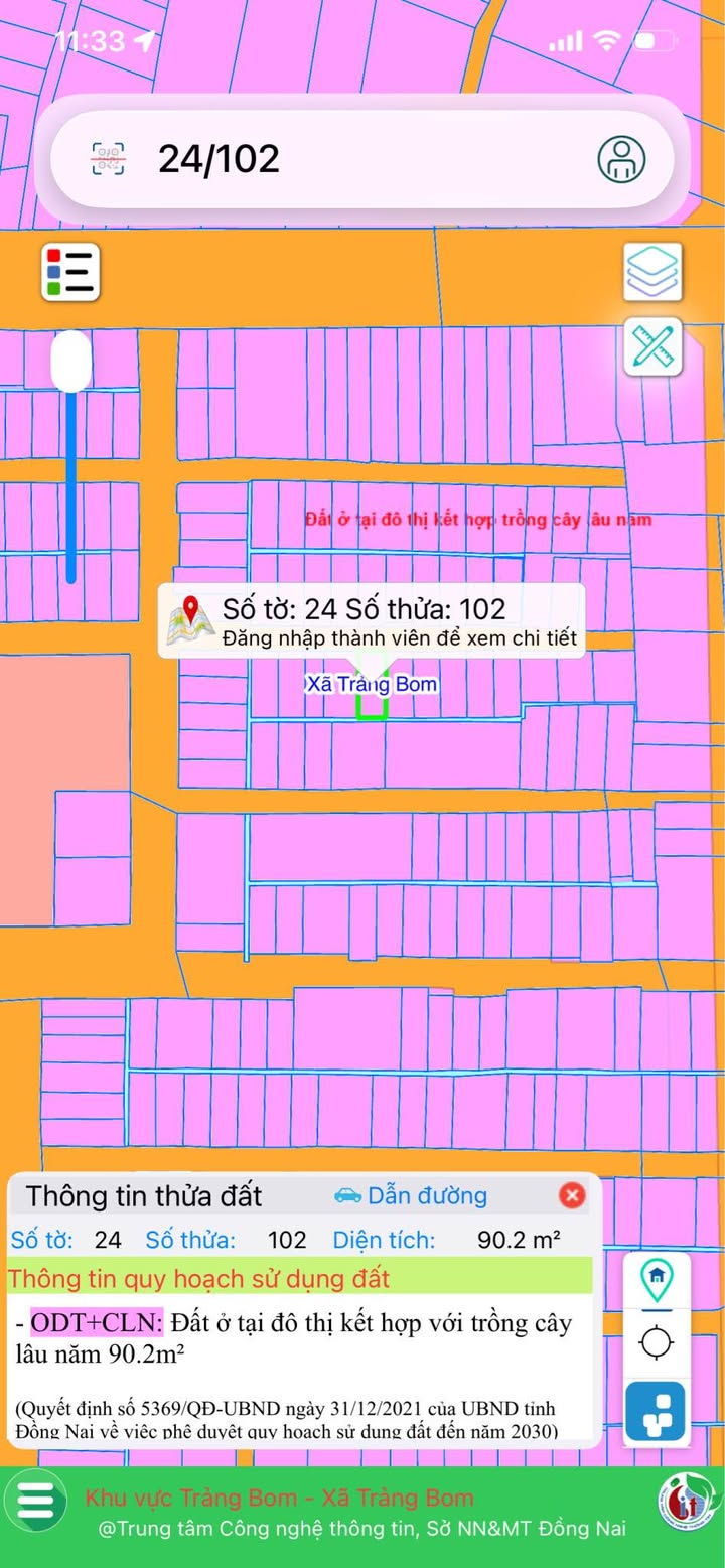 Bán Gấp 3 Lô Đất Vàng Thị Trấn Trảng Bom - 270m² Sổ Đỏ, Thu Nhập 8 Triệu/Tháng