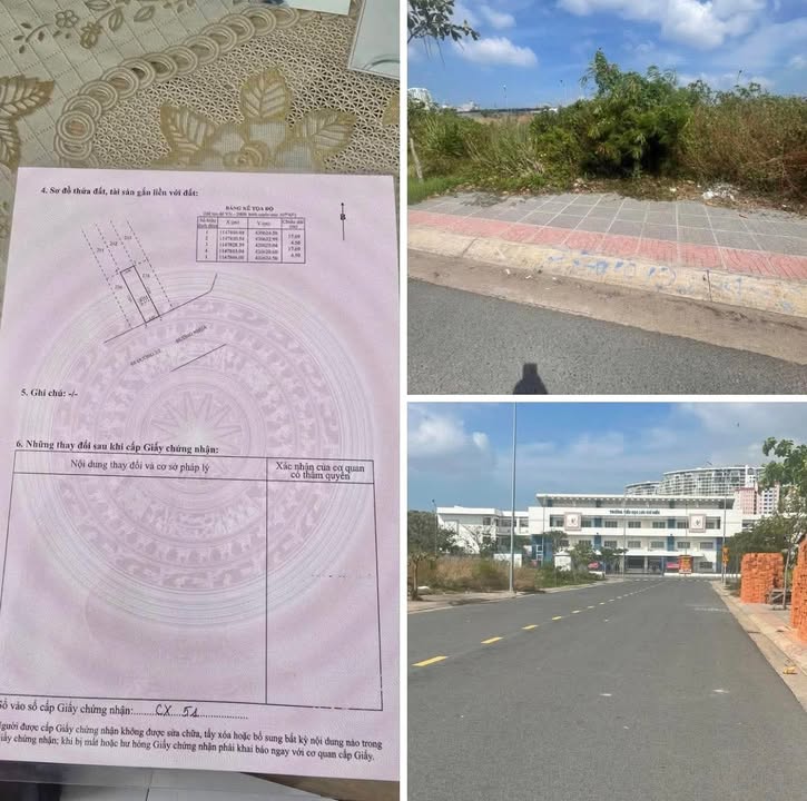 Đất tái định cư P.10 Vũng Tàu 80m² 9,15 tỷ - Sổ đỏ chính chủ