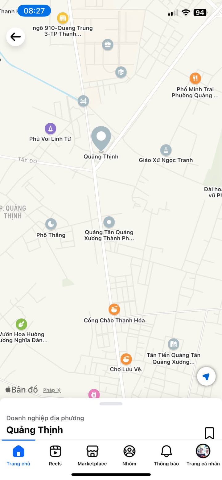 Đất nền Quảng Phú, Thanh Hóa 500m² - Tiềm năng tăng giá vượt trội!