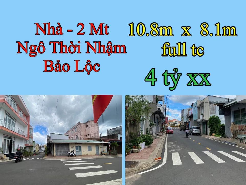 Nhà Mặt Tiền Ngô Thời Nhậm, Bảo Lộc 87.48m² - Kinh Doanh Sầm Uất