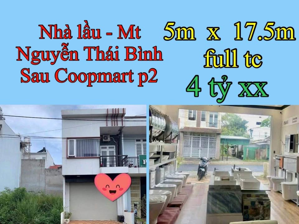 Nhà Phố Nguyễn Thái Bính, Bảo Lộc 88m² - Mặt tiền kinh doanh đắc địa!