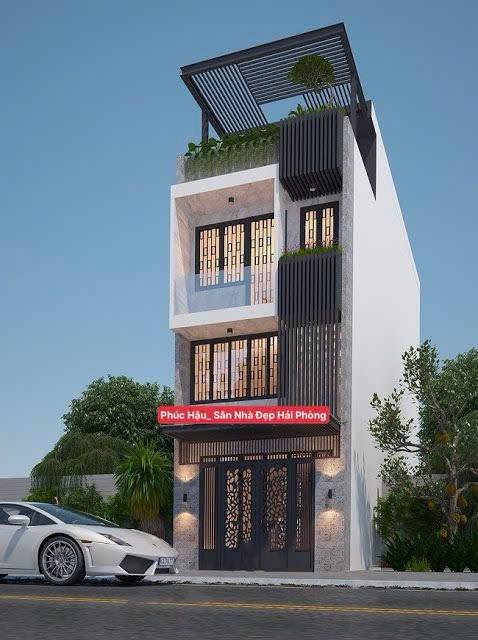 Nhà 4 Tầng Phố Hồ Sen 62m² - Thiết Kế Hiện Đại, Thang Máy Tiện Nghi