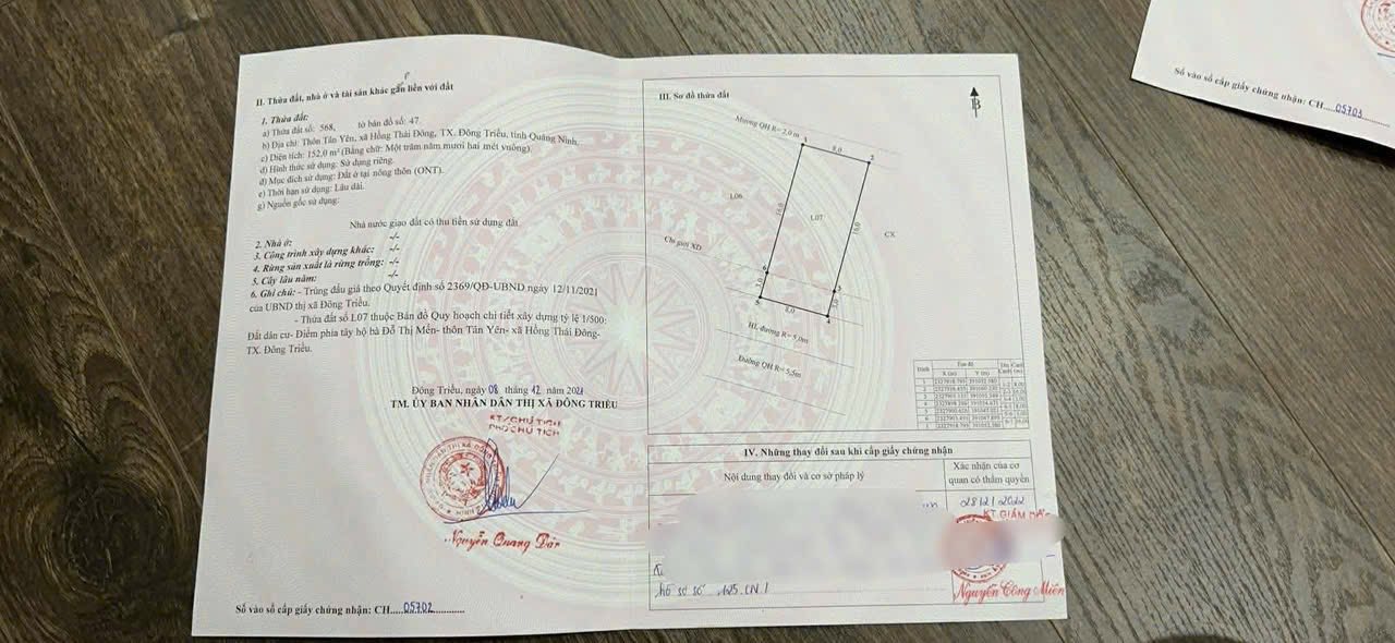 Đất nền Hồng Thái Đông 152m² giá từ 1.5 tỷ - Tiềm năng tăng giá!